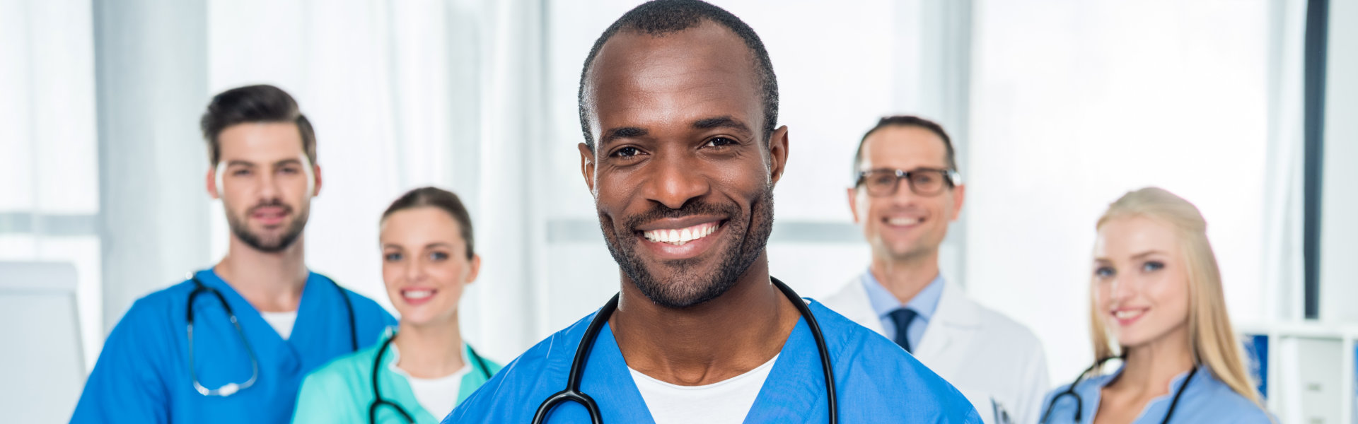 physician smiling